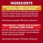 Purina ONE Tender Cuts True Instinct Wet Dog Food, in Gravy Variety Pack 2 Flavours - 368 g Can (6 Pack) - Image 10