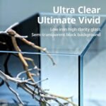 NICREW Nano Nature Aquarium Kit, 2.5 Gallon, Complete Version, Ultra-Clear Rimless Desktop Fish Tank with Filter, Light, Natural Gravel, River Rock and Starter Guide - Image 4