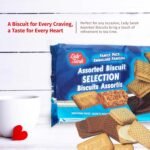 Lady Sarah Assorted Biscuits Family Pack - Chocolate & Custard Cream Cookies, Malt Flavored Nice Biscuits - Perfect Party Snack, 800G (2 Cookies Bags x 400G) - Image 3