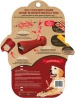 Bully Bunches Mega Hold Anti-Choking Bully Stick Safety Holder for Small, Medium and Large Dogs - Fits All Sized Bully Sticks & Works with Other Chews - Image 3