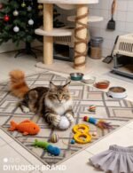 50 Cat Toy Balls Interactive Sturdy Play Toys Soft Fuzzy Balls for Indoor Fun and Exercise Suitable for All Cat Breeds - Image 5