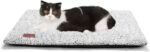 Self Warming Cat Bed Self Heating Cat Dog Mat 24 x 18 inch Extra Warm Thermal Pet Pad for Indoor Outdoor Pets with Removable Cover Non-Slip Bottom Washable Light Grey Non Electric - Image 9