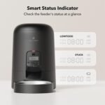 PETLIBRO Automatic Cat Feeder, 2L Timed Cat Feeder with 180-Day Battery Life, Automatic Pet Feeder for Cat & Dog, Cat Food Dispenser Program 1-6 Meals Control, Automatic Dog Feeder for Dry Food - Image 10