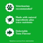 GREENIES FELINE SMARTBITES Cat Treats Healthy Indoor Natural Dental Care, Tuna Flavour, 2.1oz Pouch - Image 4