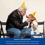 Pet Themed White Paper Prescription Bag W/Stock Logo "Your Pet Is Our Passion" — Veterinary Dog & Cat Print Paper Bags — Rx Vet Medical Pharmacy Bags, Made in USA — 100 Count, (Large, 5 X 2 X 10) - Image 6