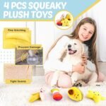 Puppy Toys 21 Pack, Small Dog Chew Toys with Rope Toys for Teething Pet Cute Squeak Toy with Treating Ball for Puppy, Small Dogs - Image 5