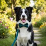 PETDURO Custom Dog Collar Personalized with Name Engraved Gold Metal Buckle for Large Medium Small Boy and Girl Dogs - Dog Leash and Bow Tie Set Available - Soft Comfy Velvet (Gem Green, M) - Image 5