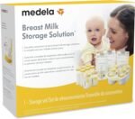 Medela Breast Milk Storage Solution Set, Breastfeeding Supplies & Containers, Breastmilk Organizer, Made Without BPA, Clear, 45 Piece Set - Image 8
