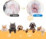 Mcbazel Cordless Dog Paw Trimmer with LED Light, Quiet Precision Pet Grooming Kit for Dogs and Cats, Electric Hair Clipper Pet Shaver for Paws, Face, Ears and Sensitive Areas - Image 9