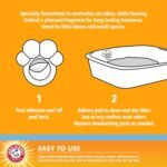 Arm & Hammer Cat Litter Box Deodorizing Pods, 2 Count, Fresh Breeze Scent, Blue Gel Paw-Shaped Adhesive Devices, 30 Days Odor Control - Image 5