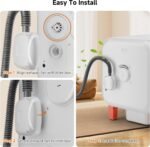 Self Cleaning Litter Box Exhaust Fan, Quiet Exhaust Fan for Cat Litter Box, Compatible with Multiple Litter Box Models, Easy to Install - Image 8