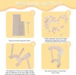 4PCs Shelves & Small Mallet - Chicken Coop Accessories Kit with Roosting Bar Perch, Sturdy Jungle Gym, Toys for Hens & Baby Chicks - Image 7