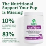 Doggie Dailies 5 in 1 Multivitamin for Dogs - 225 Soft Chews - Dog Multivitamin for Skin and Coat Health, Joint Health, Improved Digestion (Peanut Butter) - Image 7