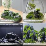 Unocho Seiryu Rock Aquarium Stones 11lb Natural Dragon Stone for Aquascaping Fish Tank Aquarium Landscaping Model Tank Decoration Miniature Fairy Garden(3-8 Inches) - Image 5