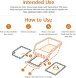 Amazon Basics Cat Litter Pee Pads, 40 Count, Universal Fit for Litter Box, Odor Control, Unscented - Image 5