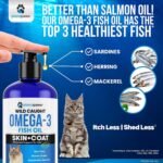 Omega 3 Fish Oil for Cats – Liquid Fish Oil with EPA & DHA – Supports Skin & Coat Condition – Easy to Mix for Cats & Kittens - Image 5