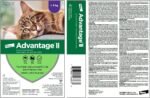 Advantage II Flea Protection for Large Cats weighing over 4 kg (over 9 lbs.) - 4 doses - Image 3