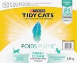 Tidy Cats Free & Clean Cat Litter, LightWeight Unscented Multi-Cat - 5.44 kg Box - Image 4