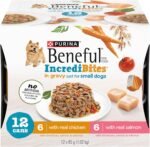 Beneful Incredibites Wet Dog Food for Small Dogs, Real Chicken & Salmon in Gravy Variety Pack - 85 g Can (12 Pack) - Image 3