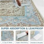 Washable Pee Pads for Dogs,2 Pack Reusable Puppy Pads 18"x24" Super Absorbent Waterproof Pet Training Pads, Non-Slip Potty Pads for Pet Housebreaking - Image 6