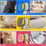 Thickened Ectrostatic Pet Hair Removal Glove, Magic Brush Pet Hair Remover Tool for Cat & Dog, Upgraded Reusable Pet Hair Gloves for Couch, Clothing, Carpet & Car Seat, Cat Grooming Gloves - Image 5