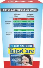 Tetra Whisper Replacement Aquarium Filter Cartridges, Small, 6 Count - Image 9