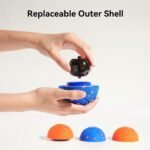 Cheerble Smart Interactive Dog Toy Ball, Wicked Ball AIR, Automatic Moving, Bouncing and Rotating Ball, 3 Modes, E-TPU Material, IPX7 Waterproof, Active Rolling Ball for Medium to Large Dogs (Blue) - Image 8