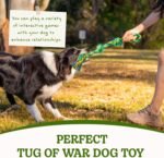 SHARLOVY Dog Rope Toy, Durable Cotton Dog Chew Toys for Aggressive Chewers, Interactive Tug of War Dog Toys for Small Medium to Large Breed (2 Pack, for Medium Dog) - Image 6