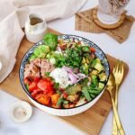 QINLANG 60 oz Large Soup Bowl, Pho Bowls, Japanese Ramen Bowls Set of 3, 8 in Blue and White Porcelain Big Bowls for Eating - 3 Mixing Patterns - Image 7