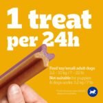 PEDIGREE DENTASTIX Oral Care Dual Flavour Bacon & Chicken Adult Dog Treats - for Mini Breeds - Reduces Plaque and Tartar Buildup – 84 Sticks 504g Pouch - Image 9