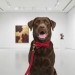 PETDURO Custom Dog Collar Personalized with Name Engraved Gold Metal Buckle for Large Medium Small Female Girl Dogs - Dog Leash and Bow Tie Set Available - Soft Comfy Velvet (Red, M) - Image 11