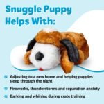 Original Snuggle Puppy Toys - Heartbeat Puppy for Dogs - Dog Plush for Anxiety Relief, Calming Aid, and Comfort Toy for Behavioral Training in Brown & White - Image 3