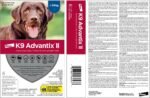K9 Advantix II Flea and Tick Treatment for Extra Large Dogs weighing over 25 kg (over 55 lbs.)-6 doses - Image 3