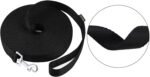 AMAGOOD Dog/Puppy Obedience Recall Training Agility Leashes-15 ft 20 ft 30 ft 50 ft 100ft Long Leash-for Dog Training,Tie Out,Play,Safety,Camping (100Feet x 1Inch,Black) - Image 4