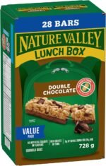 NATURE VALLEY - VALUE PACK SIZE - Double Chocolate Granola Bars, Pack of 28 Bars, 728 Grams Package, No Artificial Flavours, No Artificial Colours, Made with Whole Grains - Image 13