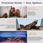Aquarium Stone Rocks Dragon Stone 10lb Aquarium Décor Rocks Aquascaping Stone Fish Rocks for Aquariums Landscaping Model Tank Decoration Paludarium Amphibian Enclosures(2-6 inches) - Image 8