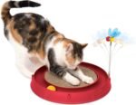 Catit Catit Play 3 in 1 Circuit Ball Toy with Scratch Pad - Image 3