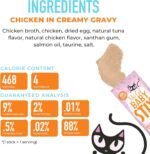 Tiki Cat Baby Stix Wet Cat Treats, Chicken in Creamy Gravy, 0.28 oz. Sachets (42 Count Jar) - Image 5