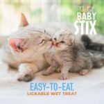 Tiki Cat Baby Stix Wet Cat Treats, Chicken in Creamy Gravy, 0.28 oz. Sachets (42 Count Jar) - Image 7