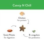 Shameless Pets Catnip N' Chill Crunchy Cat Treats, Soft Treats, Dry Food for Cats for Digestion, Chicken Flavored - Image 4