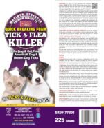 Doktor Doom Quick Breaking Foam Tick & Flea Killer for Cats and Dogs, 225g - Image 3