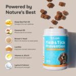 Flea and Tick Prevention for Dogs Chewable: Natural Soft Dog Treats, Oral Pet Treatment for Dogs Health & Immunity - Daily Supplement & Repellent Chews for Small, Large Dog, Puppy Flea & Tick Control - Image 4
