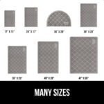 GORILLA GRIP Water Resistant Cat Litter Box Catcher Mat 89x58 cm, Easy Cleaning Mess Trapper Protects Floors, Stays in Place for Cats, Soft on Kitty Paws, Less Waste, Gray - Image 7