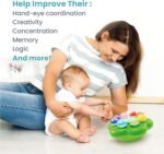 BEST LEARNING Mushroom Garden - Interactive Educational Light-Up Toddler Toys for 1 to 3 Years Old Infants & Toddlers - Colors, Numbers, Games & Music for Kids - Image 4