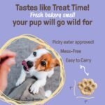 Cookie PAL Organic Soft Dog Treats (Peanut Butter Apple & Blueberry Pumpkin), Made in Canada, Low Calorie Human Grade Biscuits, Non-GMO, 250g (4 pk) - Image 8