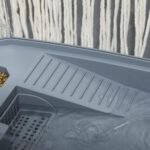 PawHut Turtle Tank, Turtle Aquarium with Full View Reptile Habitat, Basking Platform, Multi-Functional Area, Filter Layer Design, Water Pump, Easy to Clean and Change Water - Image 9