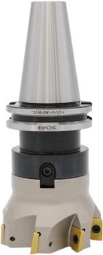 Accusize Industrial Tools 3" Cutting Dia., 90° Square Shoulder Indexable Face Mill with a CAT40 Face Mill Holder, 7104-4518 - Image 3