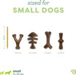 Benebone Small 4-Pack Dog Chew Toys for Aggressive Chewers, Made in USA, 30lbs and Under - Image 5