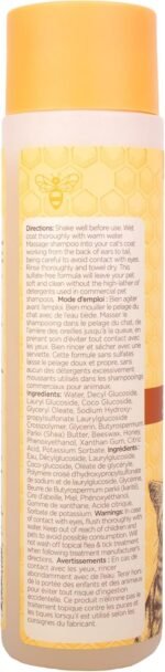 Burt's Bees for Cats Hypoallergenic Cat Shampoo with Shea Butter & Honey | Best Shampoo for Cats with Dry or Sensitive Skin | Cruelty Free, Sulfate & Paraben Free, pH Balanced for Cats - 10 Fl Oz - Image 4