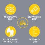 Medela Breast Milk Collection and Storage Bottles, 6 Pack, 5 Ounce Breastmilk Container, Compatible with Medela Breast Pumps and Made Without BPA - Image 5